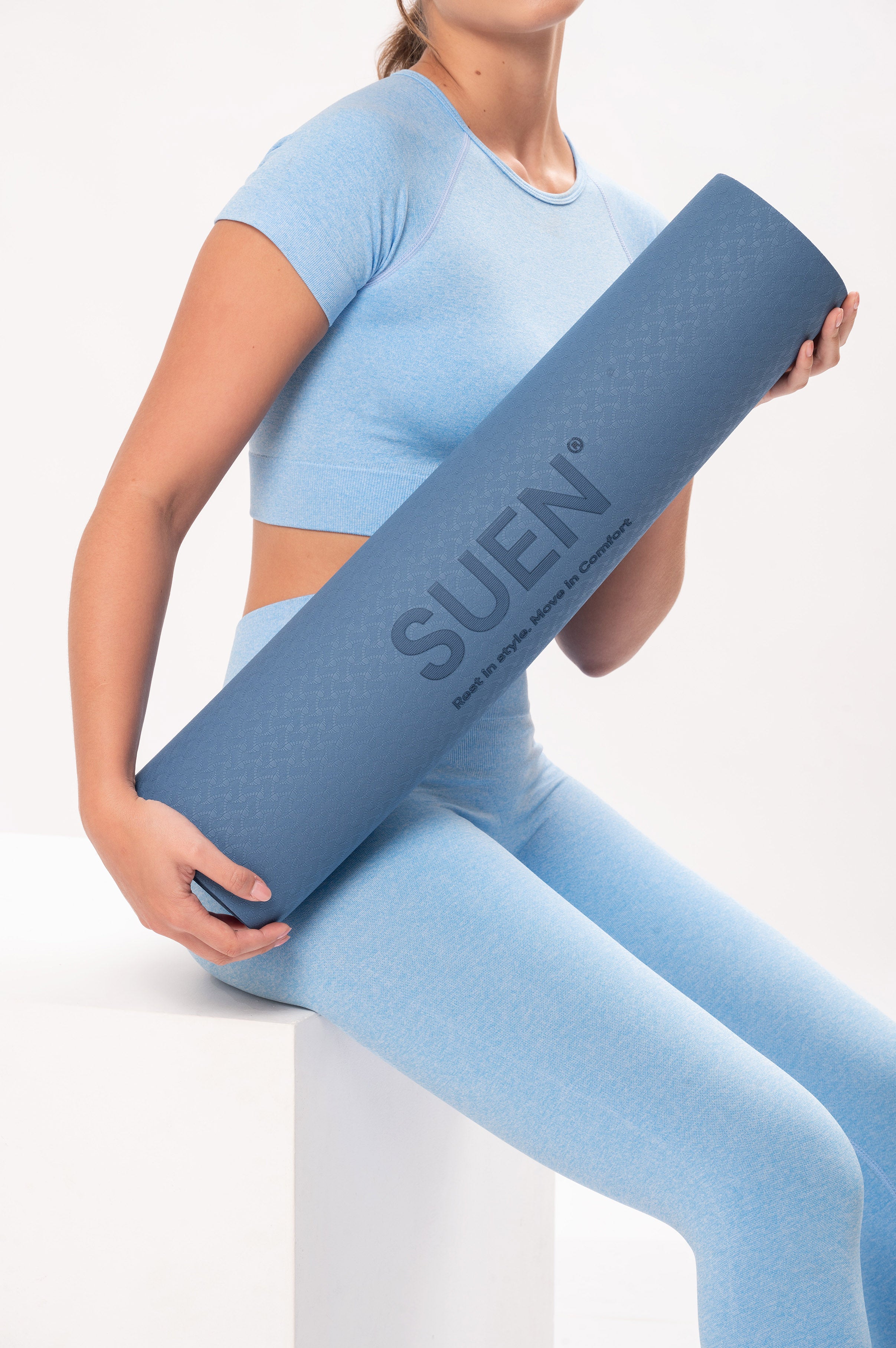 Mat de Yoga Energy - Azul