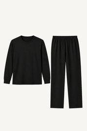 Pijama Set Pima Cotton  Victor - Negro