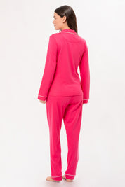 Pijama Algodón Pima Alondra | Fucsia