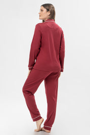 Pijama Set Pima Cotton - Alondra - Concho de Vino