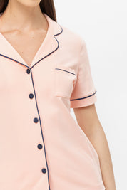 Pijama Set Pima Cotton - Elena - Melon