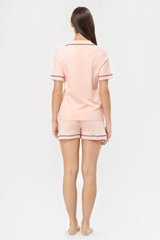 Pijama Set Pima Cotton - Elena - Melon