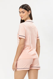 Pijama Set Pima Cotton - Elena - Melon