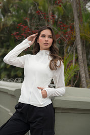 Cortaviento Steff- Blanco